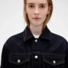 GAP × Victoria Beckham – luźna, skrócona kurtka dżinsowa
