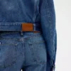 GAP × Victoria Beckham – luźna, skrócona kurtka dżinsowa