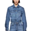GAP × Victoria Beckham – luźna, skrócona kurtka dżinsowa