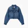 GAP × Victoria Beckham – luźna, skrócona kurtka dżinsowa