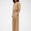 Gap × Victoria Beckham Spodnie cargo z wysokim stanem