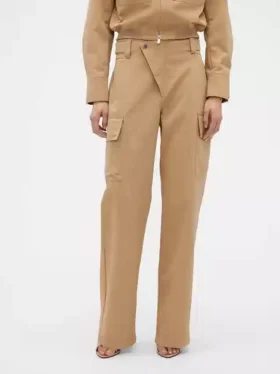 Gap × Victoria Beckham Spodnie cargo z wysokim stanem