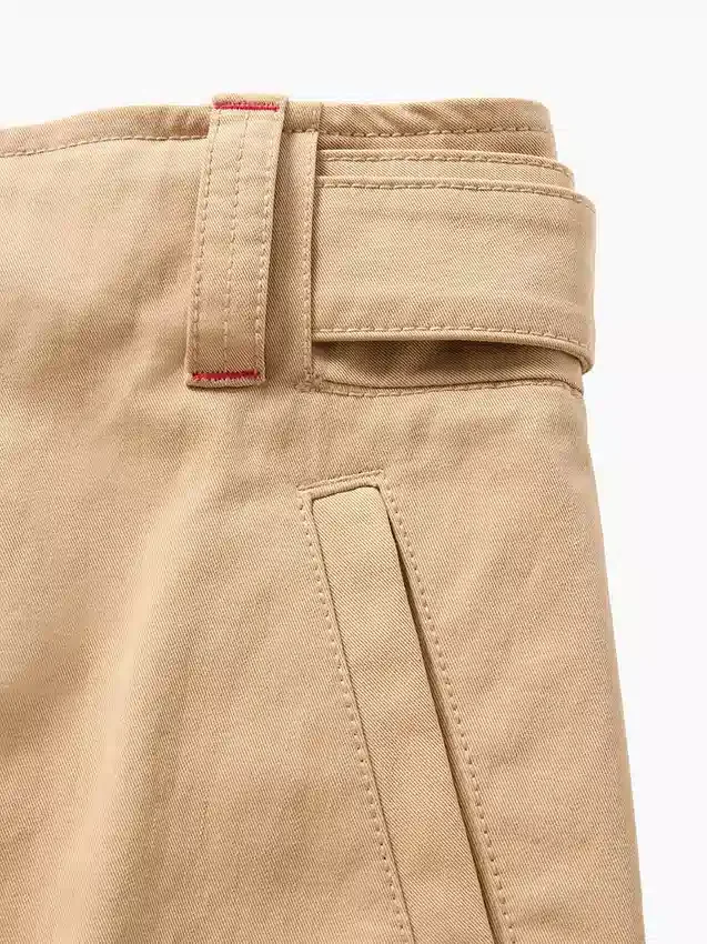 Gap × Victoria Beckham Spodnie cargo z wysokim stanem