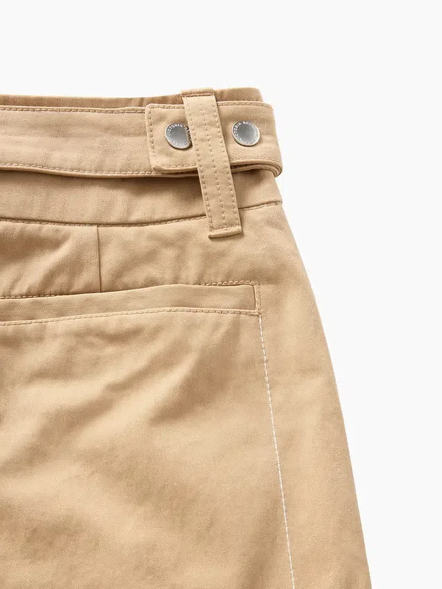 Gap × Victoria Beckham Spodnie cargo z wysokim stanem
