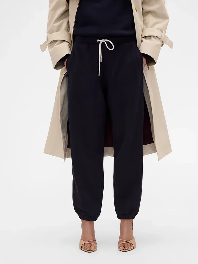 GAP × Victoria Beckham – spodnie dresowe z grubej dzianiny frotte