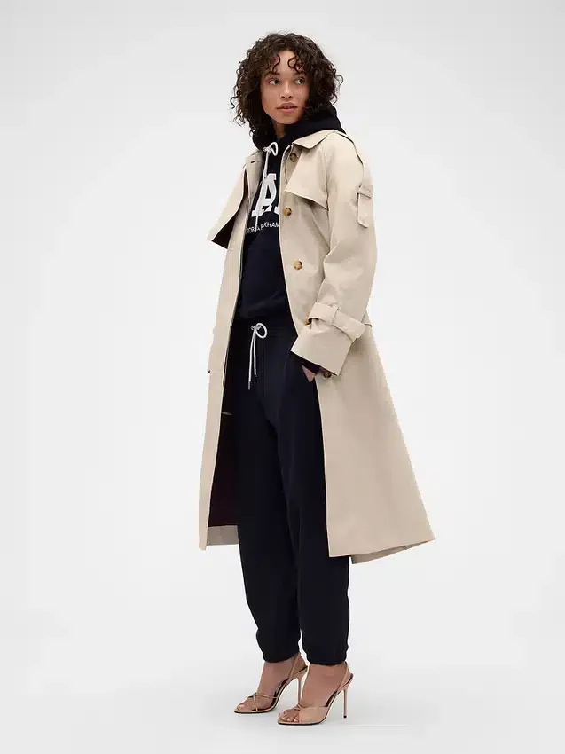 GAP × Victoria Beckham – spodnie dresowe z grubej dzianiny frotte