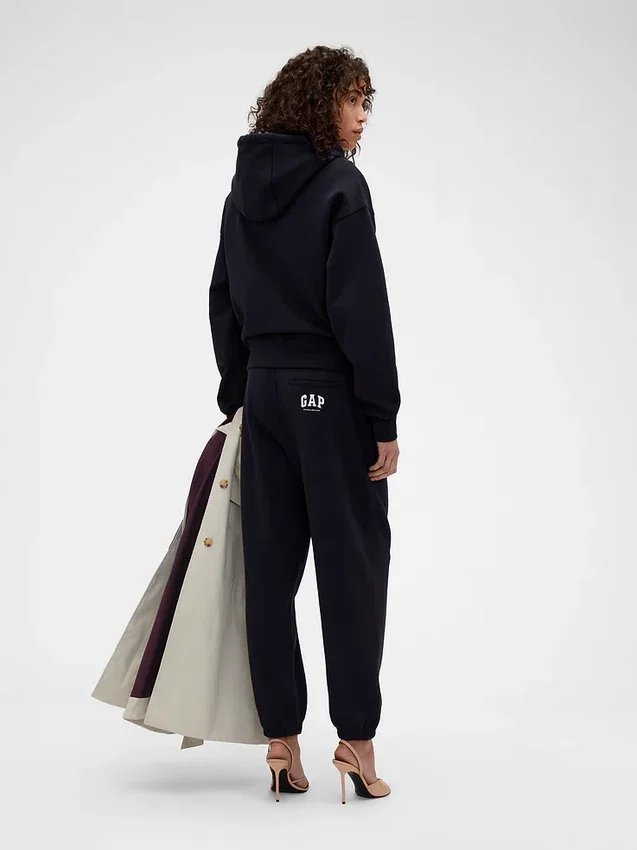 GAP × Victoria Beckham – spodnie dresowe z grubej dzianiny frotte