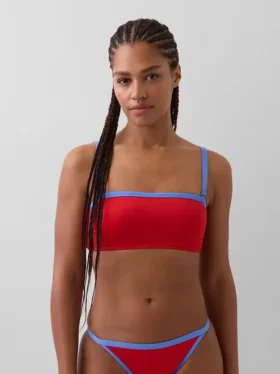 Górka bikini typu bandeau