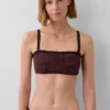 Górka bikini typu bandeau