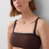Górka bikini typu bandeau