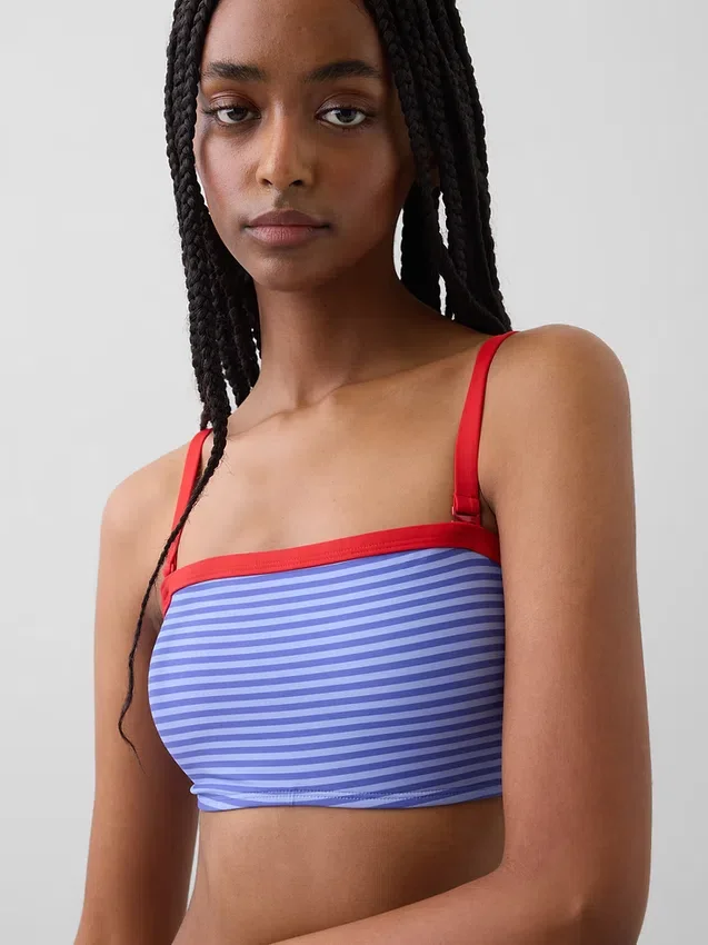Górka bikini typu bandeau