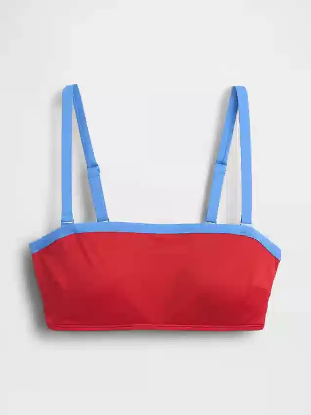 Górka bikini typu bandeau