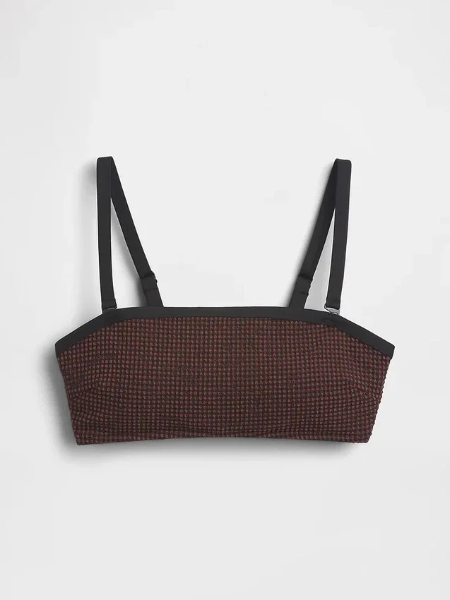 Górka bikini typu bandeau
