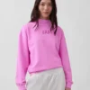 Gruba bluza oversize z frotte francuskiego o stójce