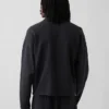 Gruba bluza z zamkiem błyskawicznym w stylu oversize dla dorosłych