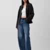 Gruba bluza z zamkiem błyskawicznym w stylu oversize dla dorosłych