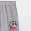 Grube spodnie dresowe Team USA dla dorosłych