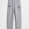 Grube spodnie dresowe Team USA dla dorosłych