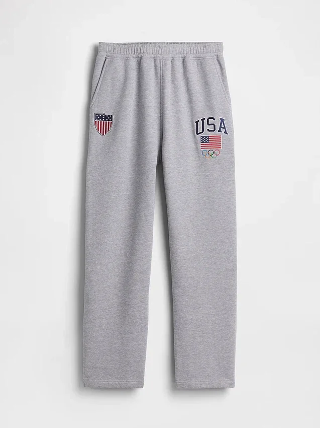 Grube spodnie dresowe Team USA dla dorosłych