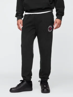 Grube spodnie dresowe z logo NBA Toronto Raptors