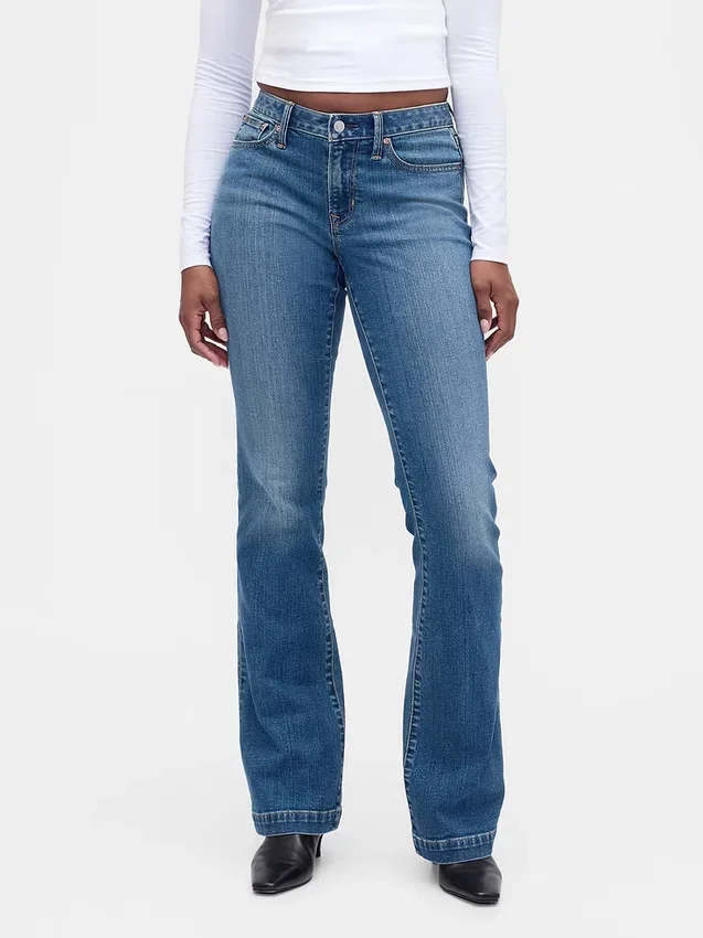 Jeansy Curvy Low Rise Long & Lean