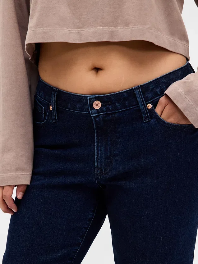 Jeansy Curvy Low Rise Long & Lean