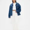 Jeansy Curvy z wysokim stanem, o kroju slim straight w stylu lat 90.