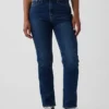 Jeansy Curvy z wysokim stanem, o kroju slim straight w stylu lat 90.
