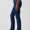 Jeansy Curvy z wysokim stanem, o kroju slim straight w stylu lat 90.
