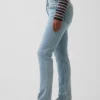 Jeansy Curvy z wysokim stanem, o kroju slim straight w stylu lat 90.