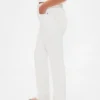 Jeansy Curvy z wysokim stanem, o kroju slim straight w stylu lat 90.