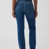 Jeansy Curvy z wysokim stanem, o kroju slim straight w stylu lat 90.