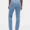 Jeansy Curvy z wysokim stanem, o kroju slim straight w stylu lat 90.