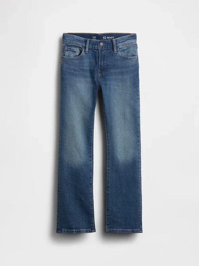 Jeansy dziecięce typu bootcut