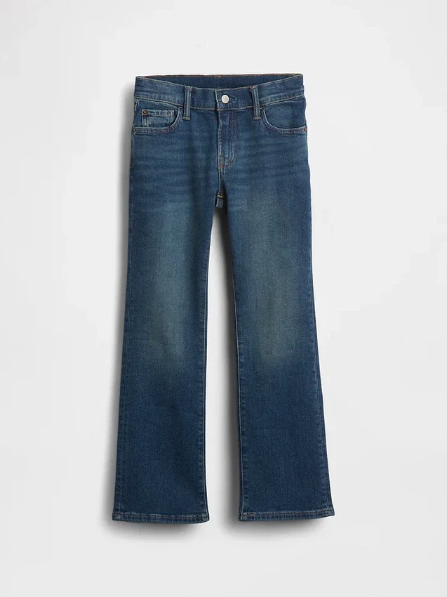 Jeansy dziecięce typu bootcut