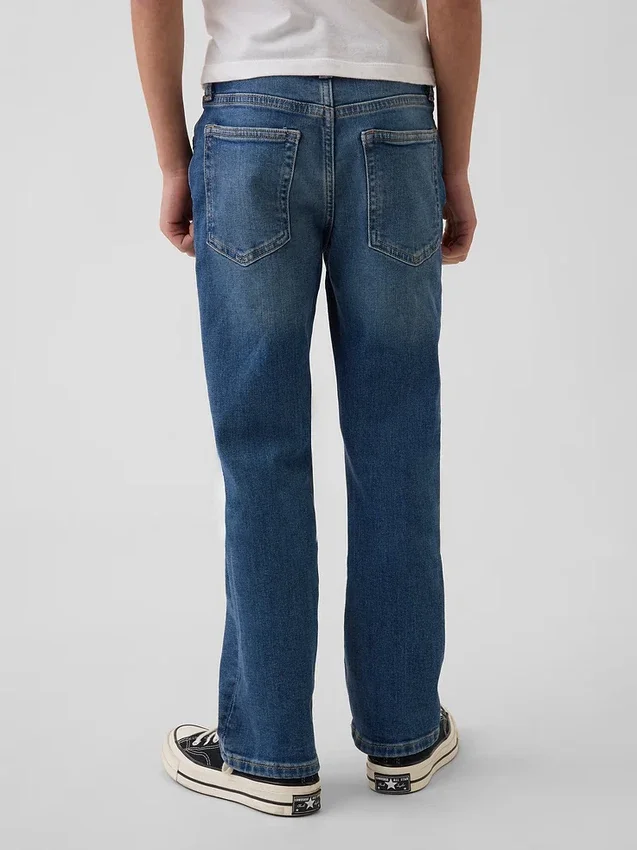 Jeansy dziecięce typu bootcut
