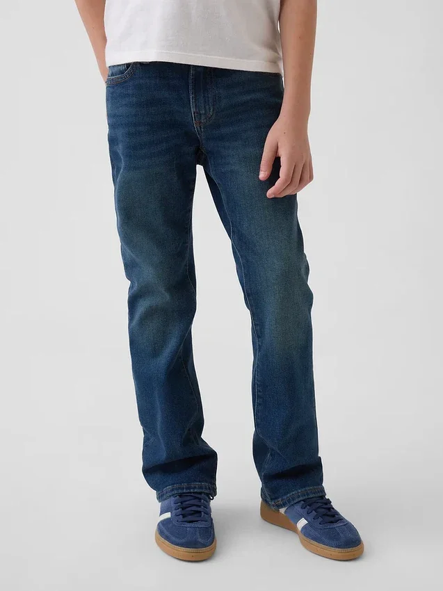 Jeansy dziecięce typu bootcut