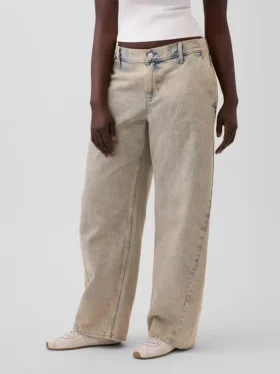 Jeansy GAP × Hfr Low Rise Baggy Barrel z kolekcji Nicole Benefield
