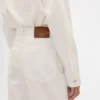 Jeansy GAP × Victoria Beckham z wysokim stanem i zaokrąglonymi nogawkami