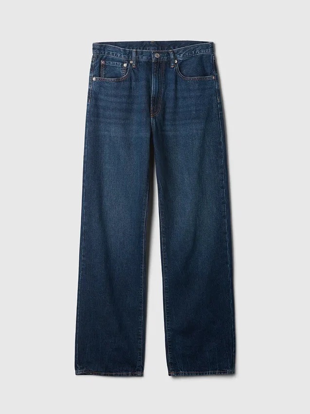 Jeansy o luźnym kroju w stylu lat 90.