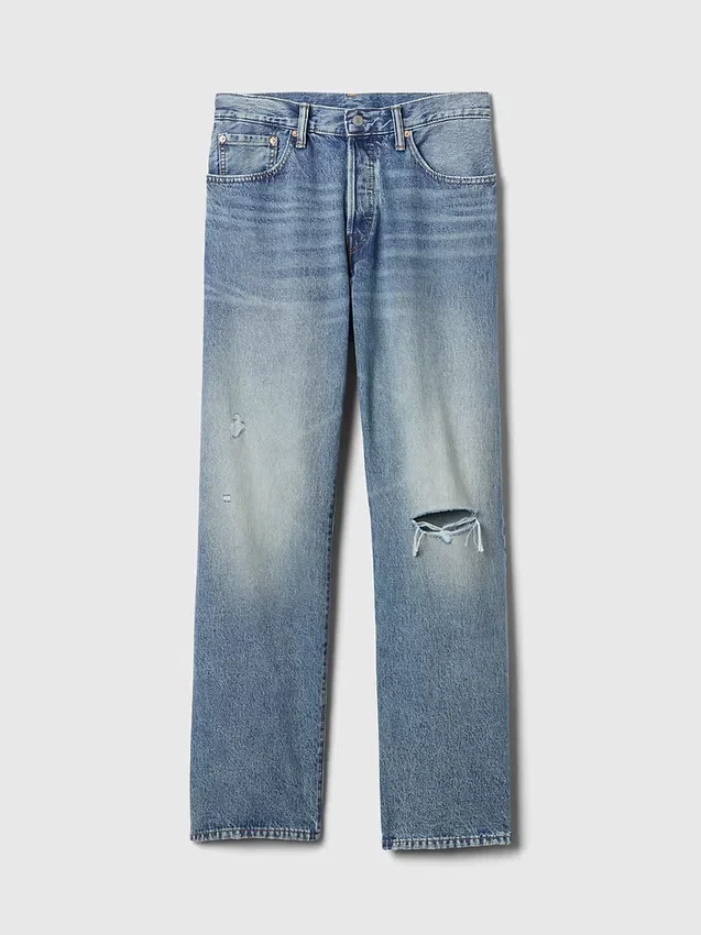 Jeansy o luźnym kroju w stylu lat 90.