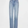 Jeansy o niskim stanie i prostym kroju „Slim Straight” w stylu lat 90.
