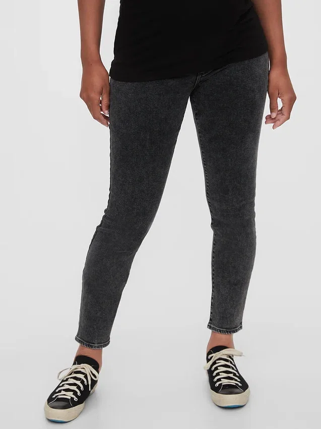 Jeansy skinny odzież ciążowa