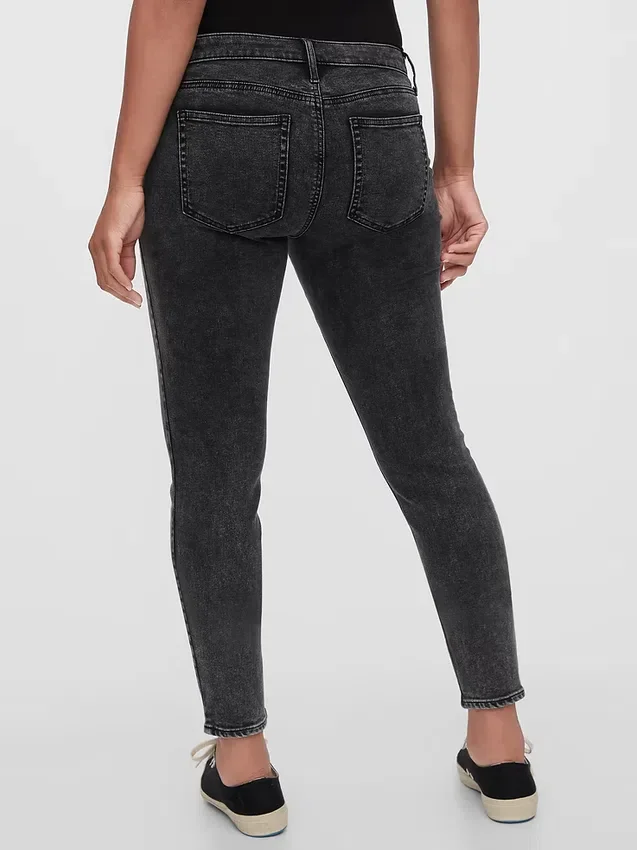 Jeansy skinny odzież ciążowa