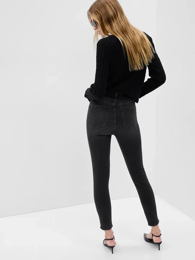 Jeansy Sky High Rise True Skinny