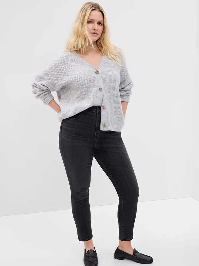 Jeansy Sky High Rise True Skinny