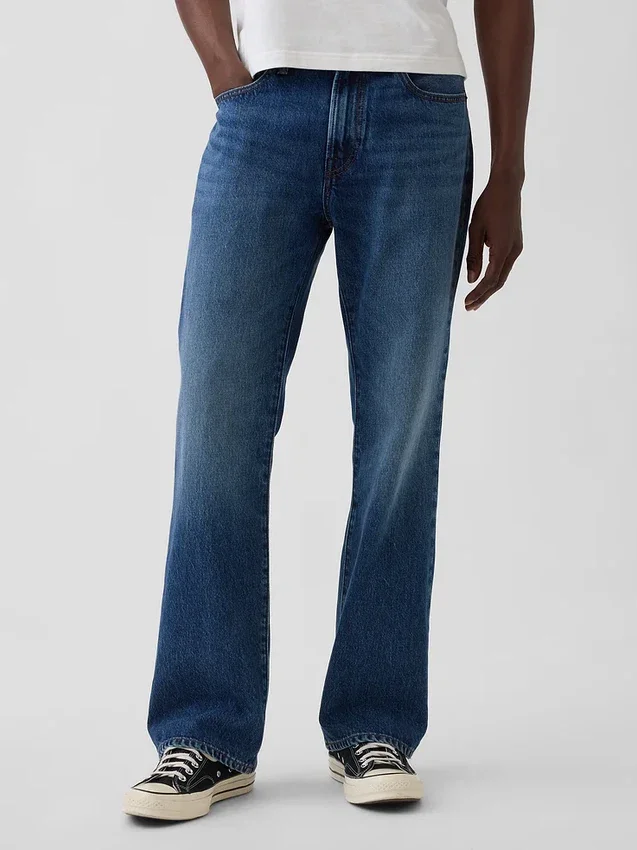 Jeansy typu bootcut