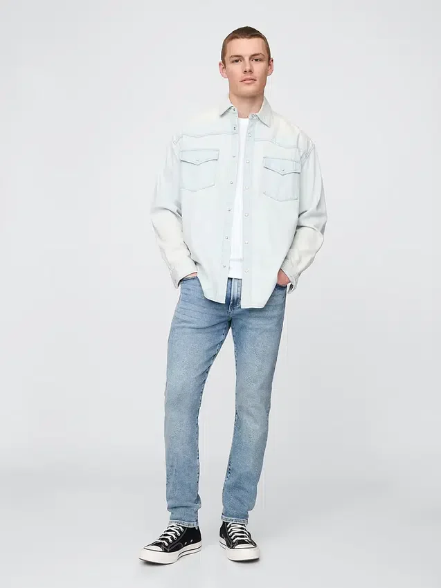 Jeansy typu skinny