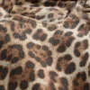 Jeansy z wysokim stanem, ultramiękkie, w stylu leopardowym