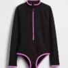 Jednoczęściowy kombinezon kąpielowy typu rash guard dla dzieci
